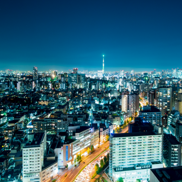 都会の夜景